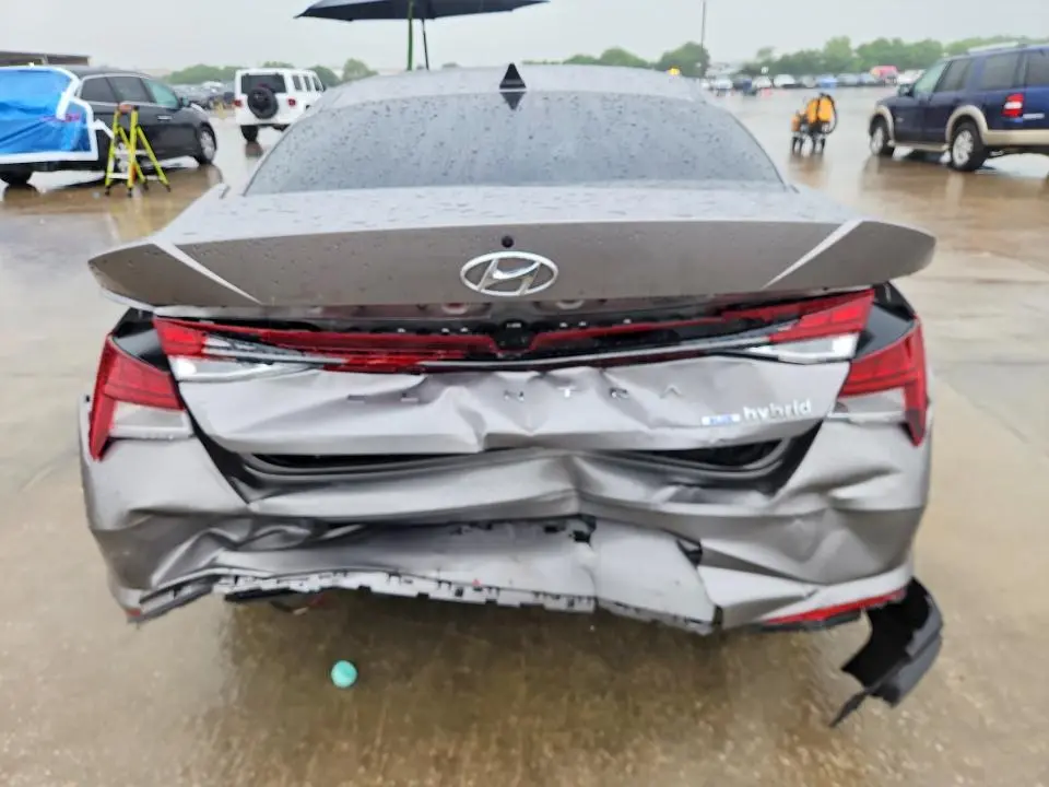 2022 HYUNDAI ELANTRA BLUE  