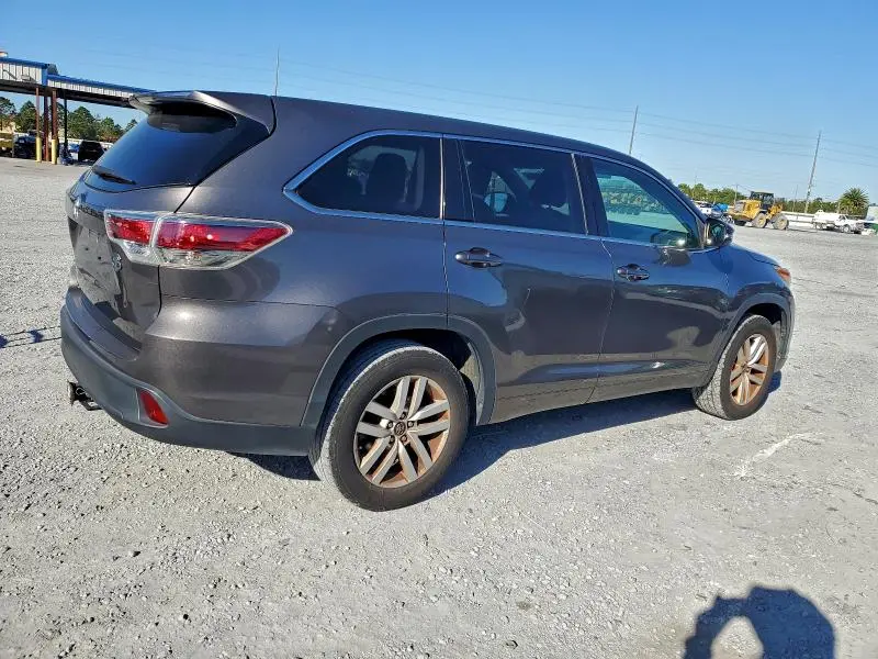 2016 TOYOTA HIGHLANDER LE  