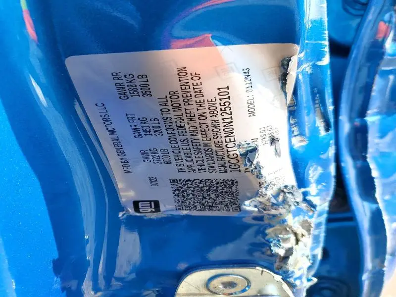 2022 CHEVROLET COLORADO LT  