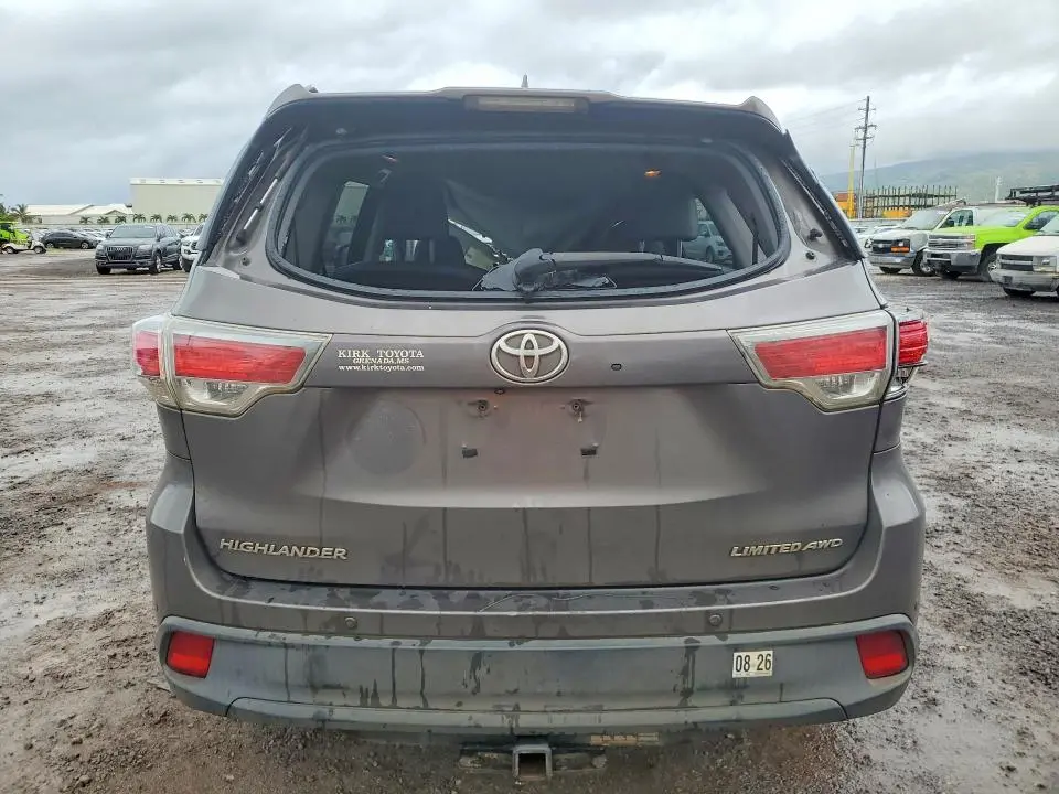 2014 TOYOTA HIGHLANDER LIMITED PLATINUM  
