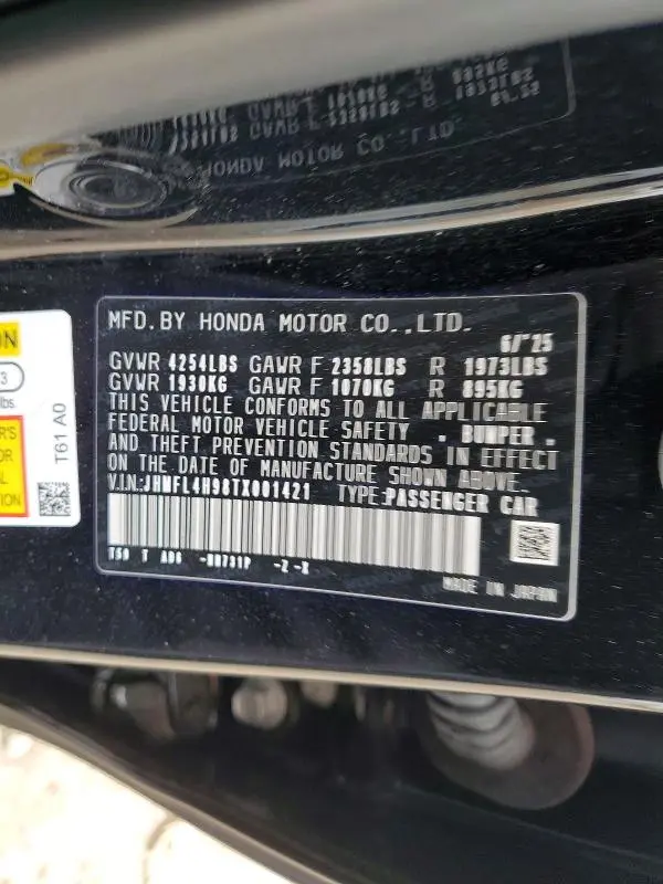 2026 HONDA CIVIC SPORT TOURING  