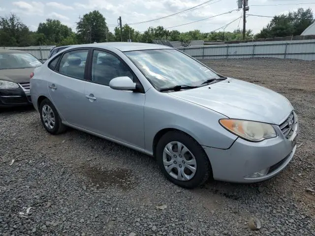 2010 HYUNDAI ELANTRA BLUE  