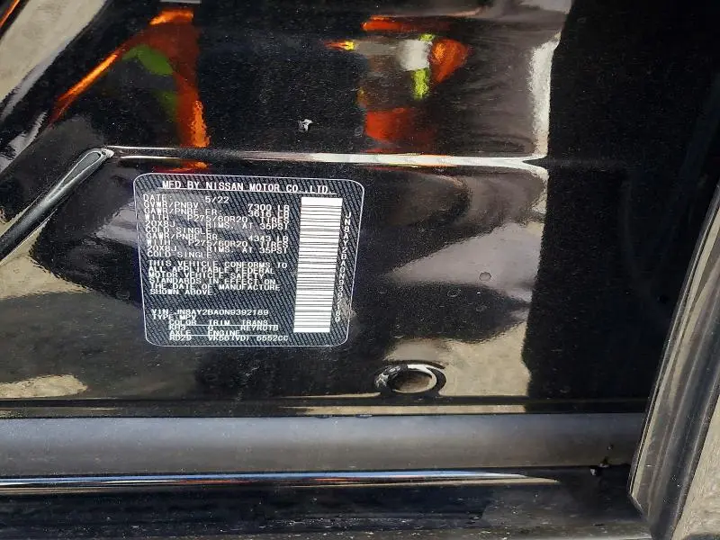 2022 NISSAN ARMADA SL  