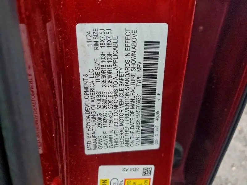 2025 HONDA CR-V SPORT  