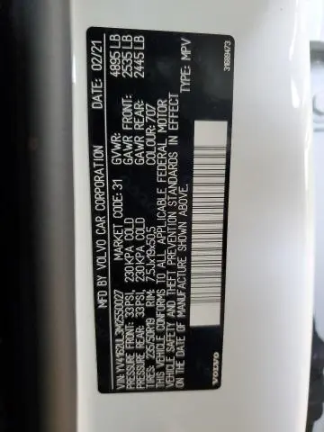2021 VOLVO XC40 T5 INSCRIPTION  