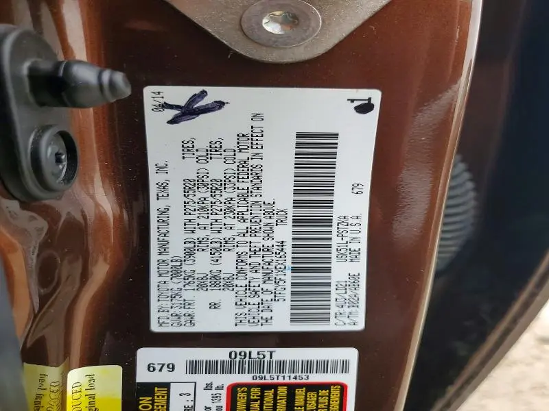 2014 TOYOTA TUNDRA 1794 EDITION  