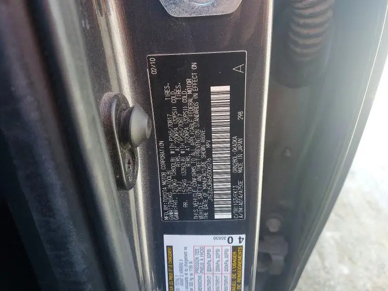 2010 TOYOTA 4RUNNER SR5  