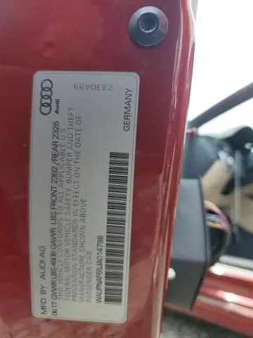 2018 AUDI A5 PREMIUM PLUS  