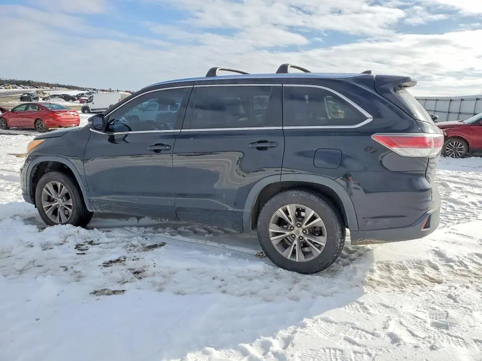 2015 TOYOTA HIGHLANDER XLE  