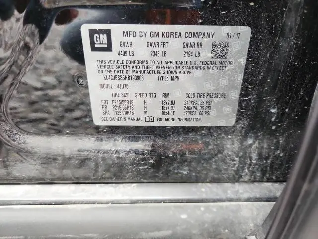 2017 BUICK ENCORE PREFERRED  