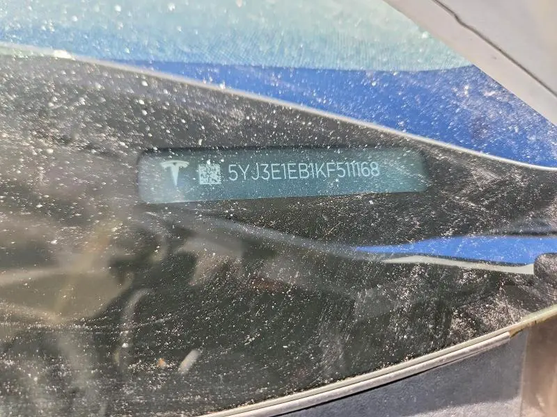 2019 TESLA MODEL 3   