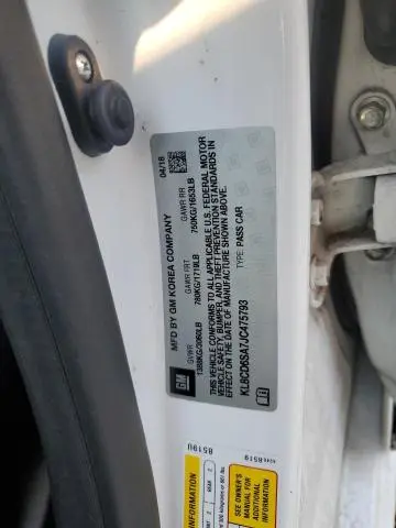 2018 CHEVROLET SPARK 1LT