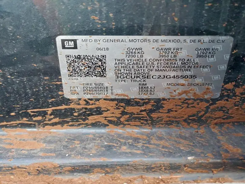 2018 CHEVROLET SILVERADO K1500 LTZ  