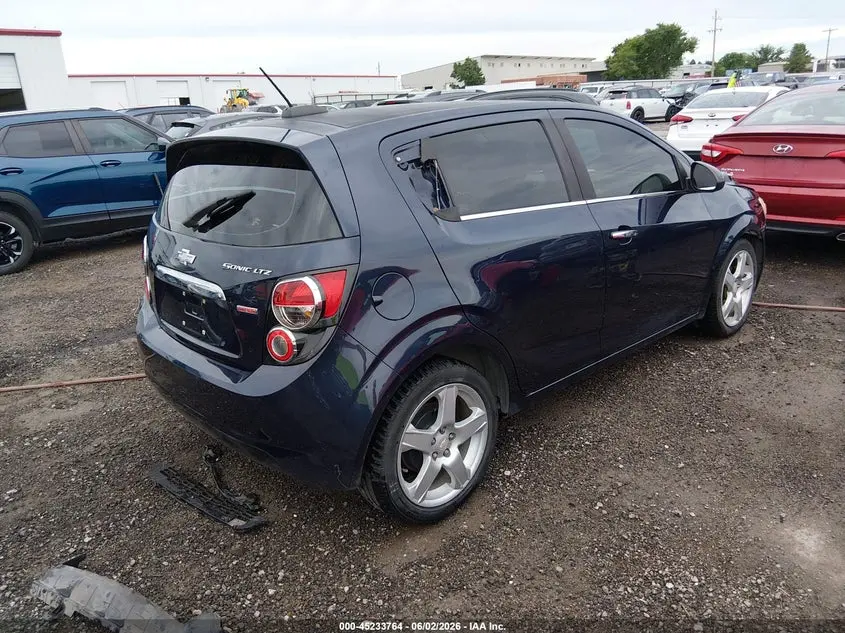 2016 CHEVROLET SONIC LTZ AUTO