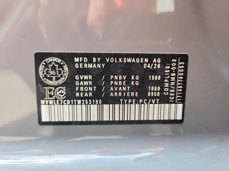 2026 VOLKSWAGEN GTI S  