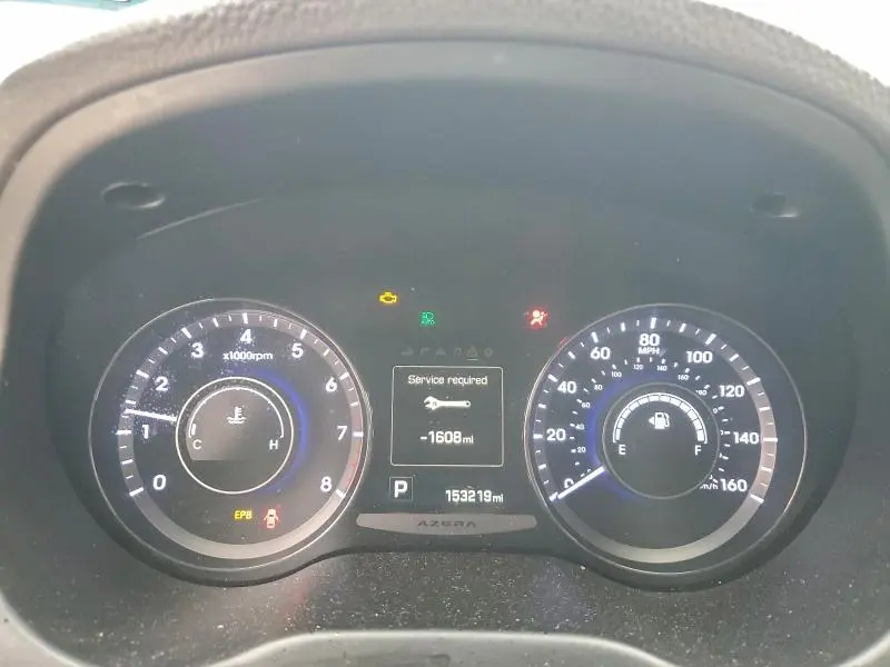 2016 HYUNDAI AZERA LIMITED  