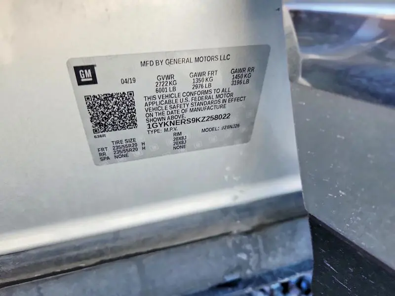 2019 CADILLAC XT5 PREMIUM LUXURY  