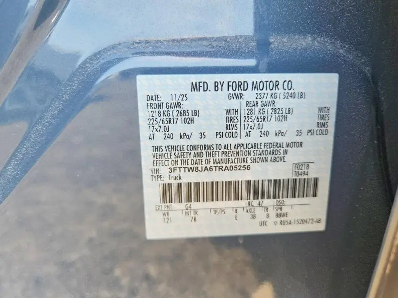 2026 FORD MAVERICK XLT  