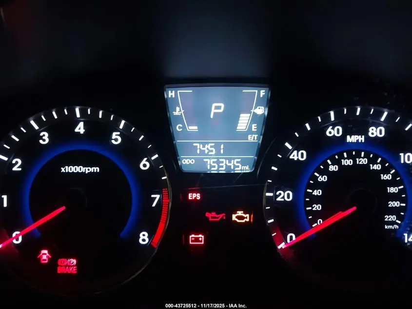 2012 HYUNDAI ACCENT GLS