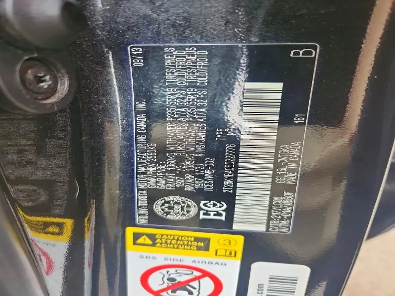 2014 LEXUS RX 350 BASE  