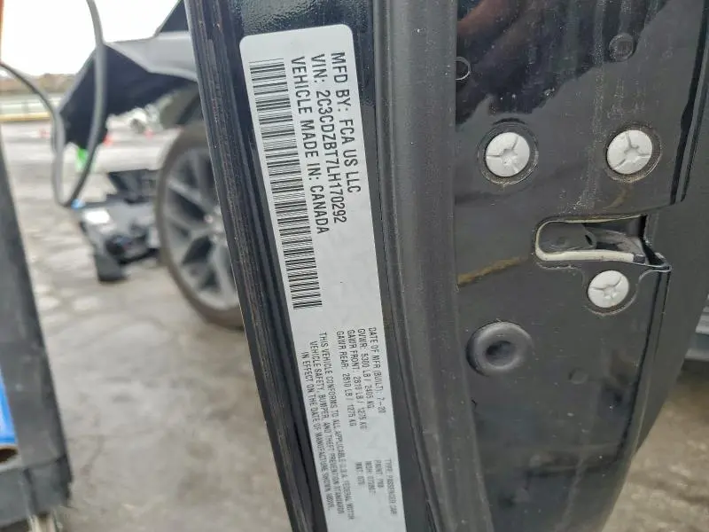 2020 DODGE CHALLENGER R/T  