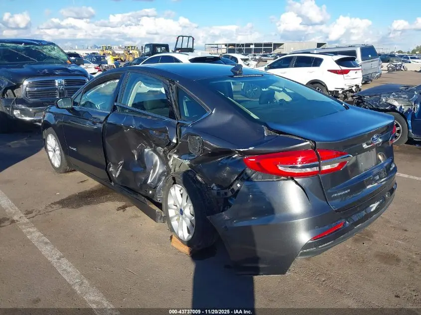 2019 FORD FUSION HYBRID SE
