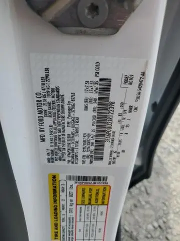 2018 FORD FUSION S HYBRID  