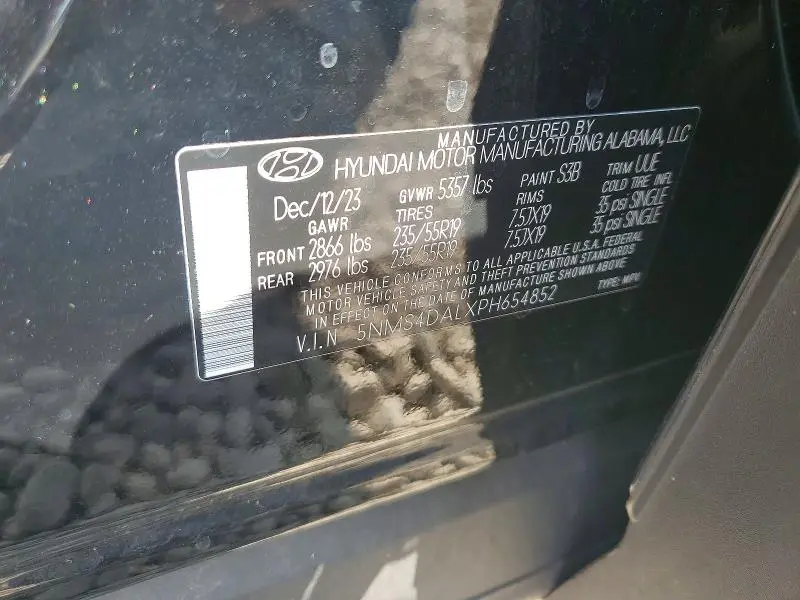2023 HYUNDAI SANTA FE LIMITED  