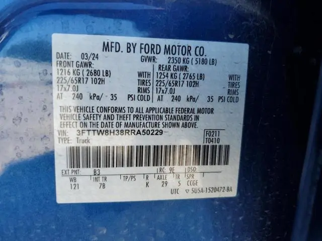 2024 FORD MAVERICK XLT  