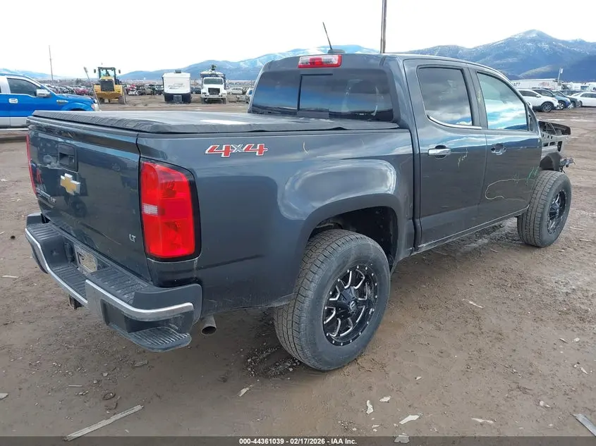 2017 CHEVROLET COLORADO LT