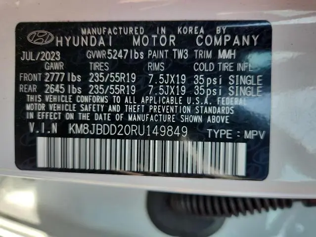 2024 HYUNDAI TUCSON SEL  