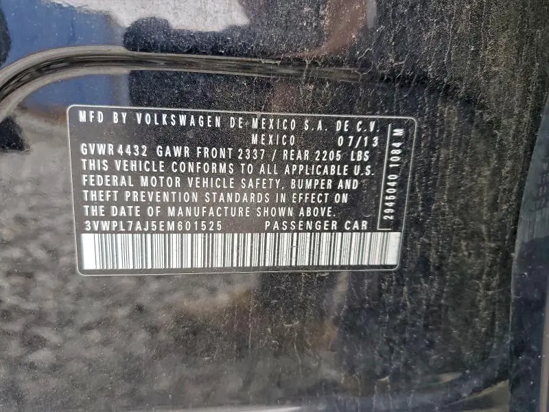 2014 VOLKSWAGEN JETTA TDI  