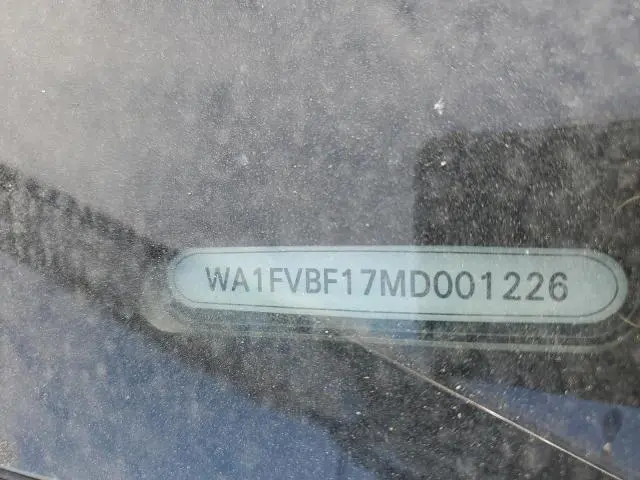 2021 AUDI Q8 PRESTIGE S-LINE  