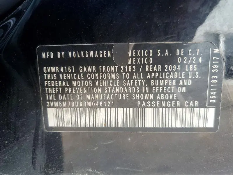 2024 VOLKSWAGEN JETTA S  