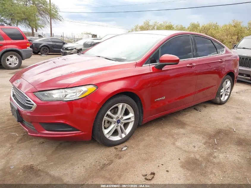 2018 FORD FUSION HYBRID SE