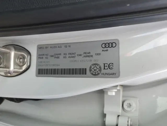 2016 AUDI A3 PREMIUM  