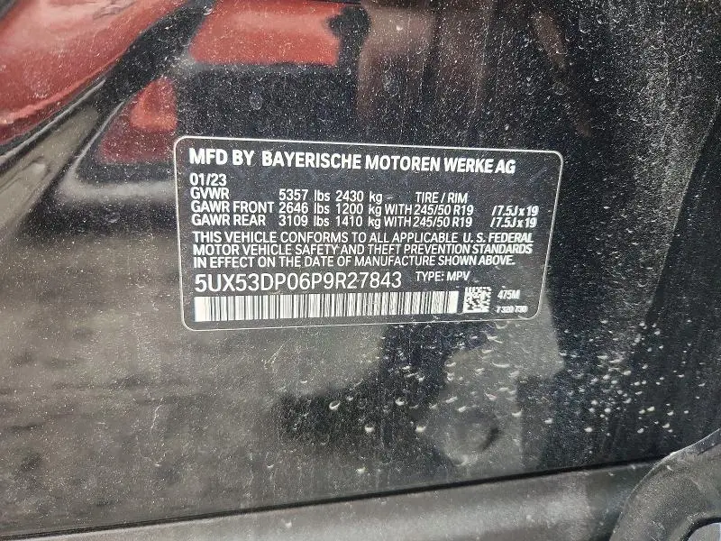 2023 BMW X3 XDRIVE30I  