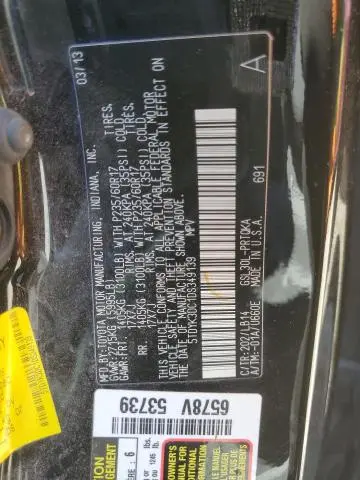2013 TOYOTA SIENNA XLE