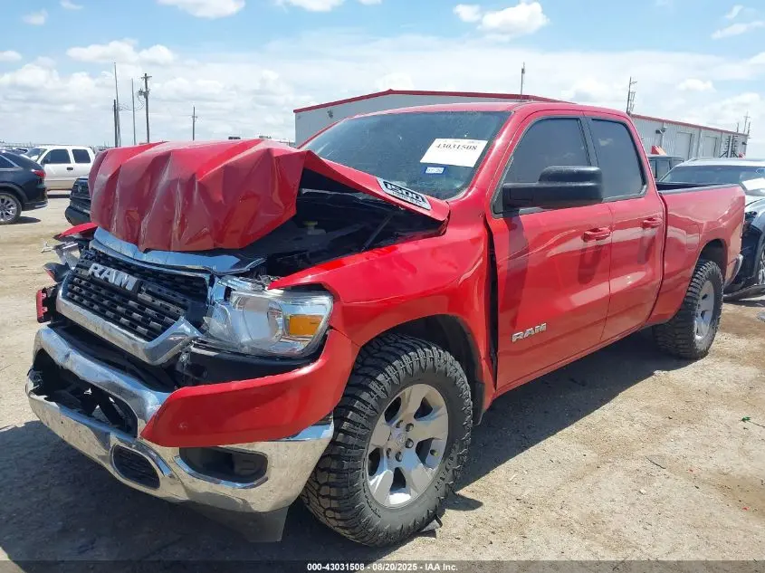 2022 RAM 1500 BIG HORN  4X2 6'4 BOX