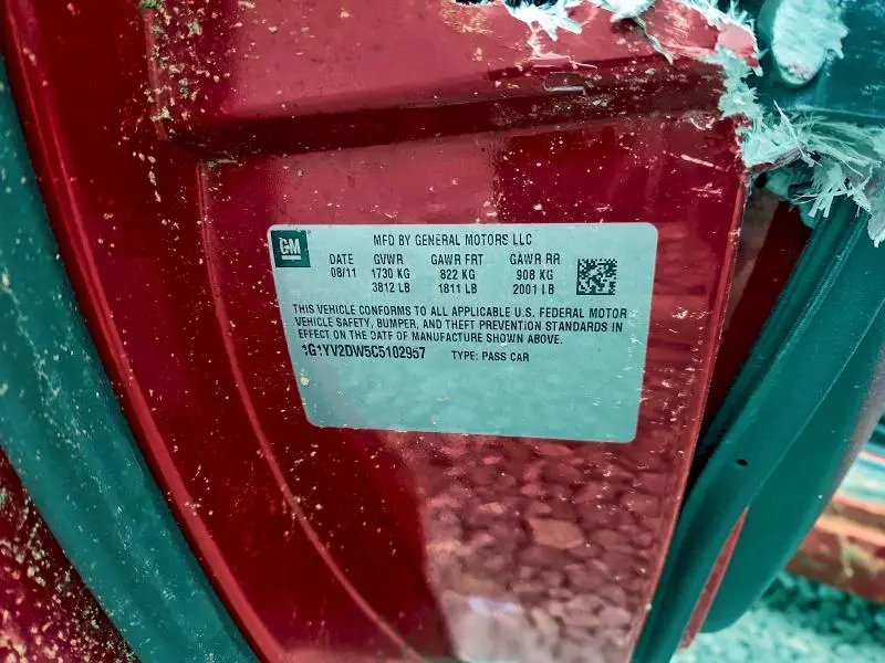 2012 CHEVROLET CORVETTE GRAND SPORT  