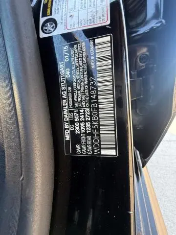 2015 MERCEDES-BENZ E 350  