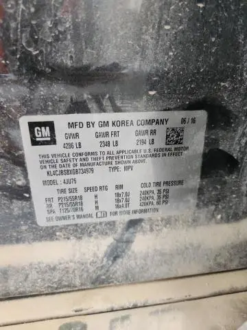 2016 BUICK ENCORE CONVENIENCE  