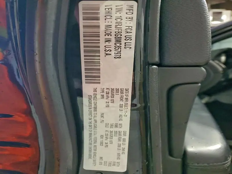 2021 JEEP GRAND CHEROKEE LIMITED  