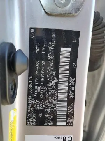 2018 TOYOTA 4RUNNER SR5/SR5 PREMIUM  