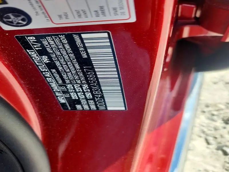 2019 MERCEDES-BENZ E 300  