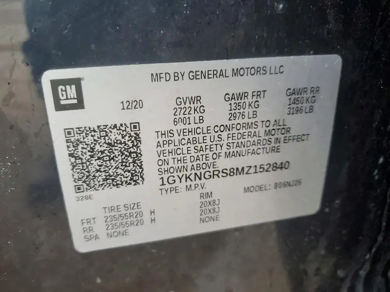 2021 CADILLAC XT5 SPORT  