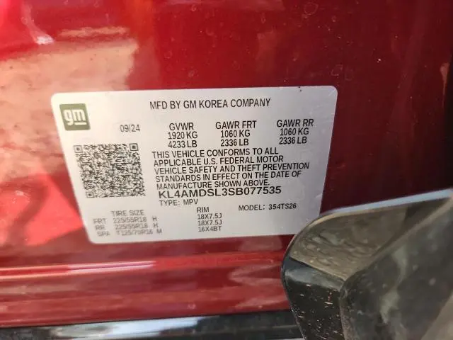 2025 BUICK ENCORE GX SPORT TOURING  