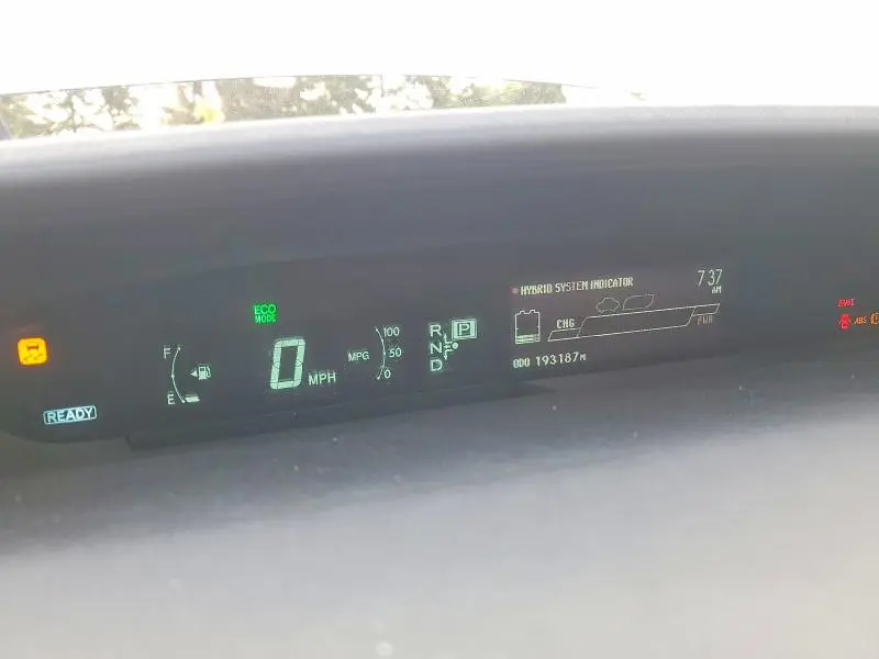 2012 TOYOTA PRIUS TWO  