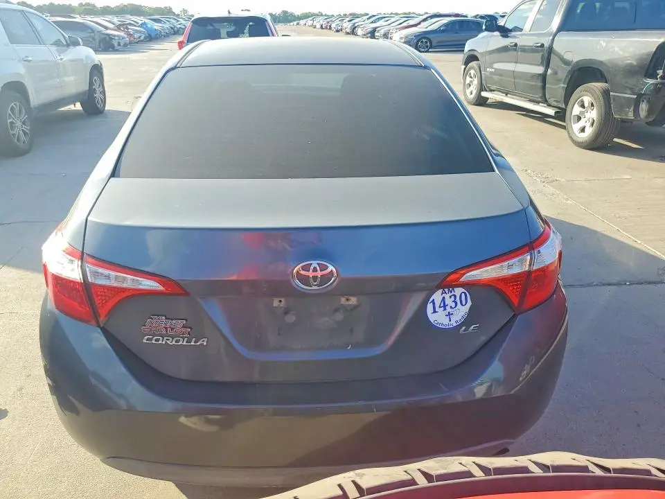 2016 TOYOTA COROLLA LE  