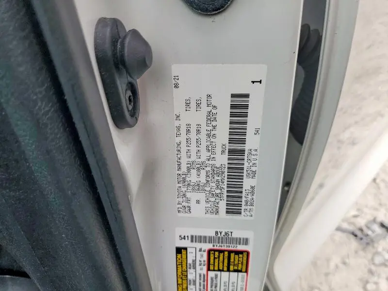 2021 TOYOTA TUNDRA SR  
